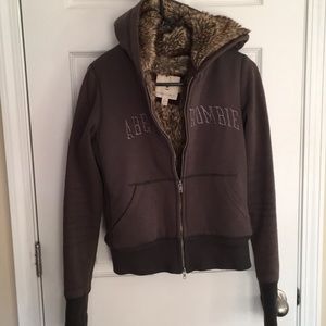 Abercrombie zip up hoodie
